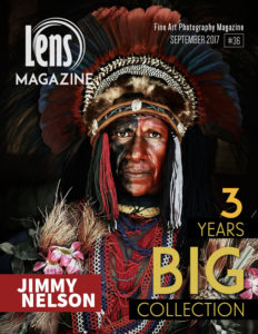 Lens Magazine Issue 36 Cover Image. Jimmy Nelson, Before they Pass.