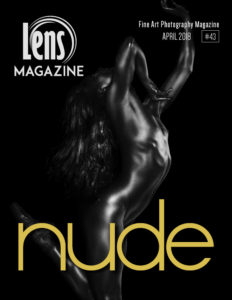 Photography Magazine Cover Image. Lens Magazine Issue 43 Nude
